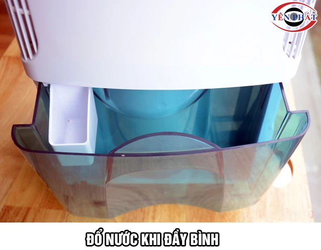 Cách dùng máy hút ẩm dân dụng FujiE HM-616EB