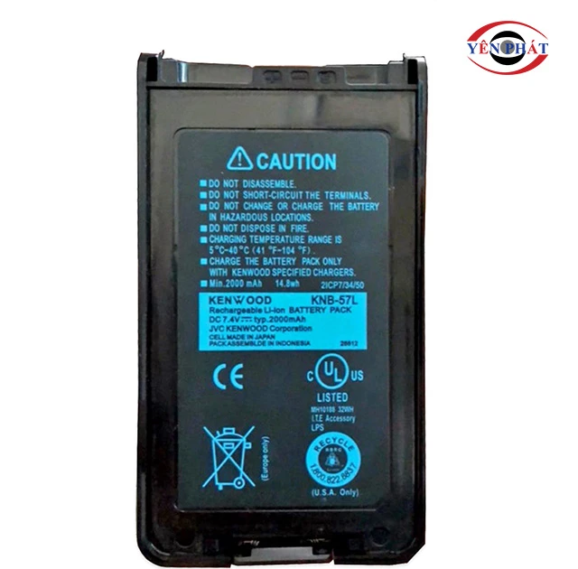 pin máy bộ đàm Kenwood KNB-57L