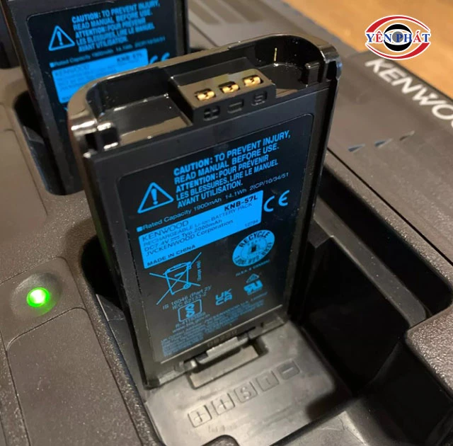 lưu ý khi dùng pin máy bộ đàm Kenwood KNB-57L