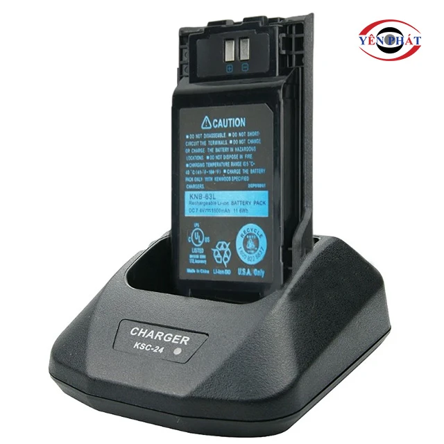 cách sạc pin bộ đàm Kenwood KNB-63L