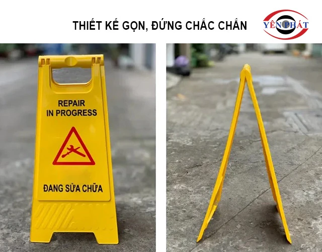Thiết kế gọn, đứng chắc chắn