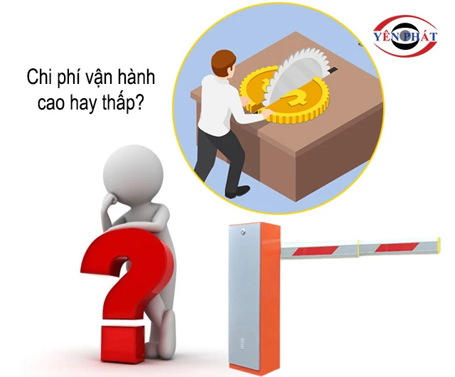 Phí vận hành Barrier ANKUAI AK105 cao hay thấp?