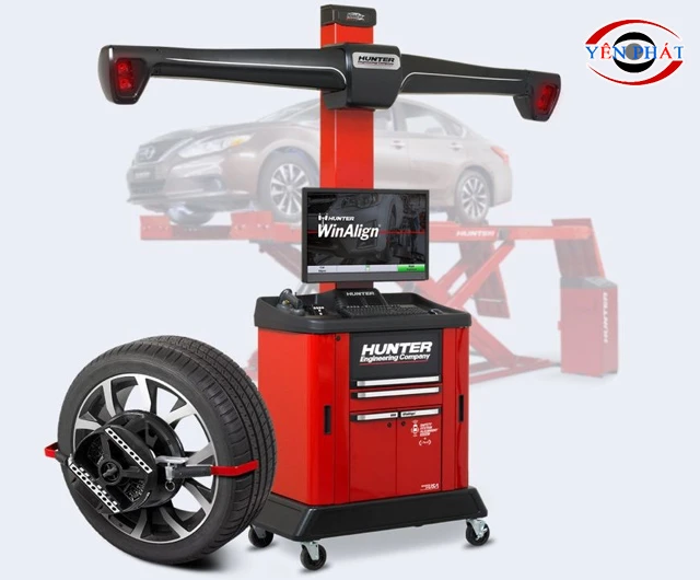 Mua máy cân bằng lốp Hunter ở đâu?