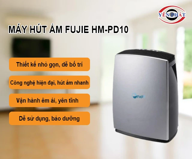 ưu điểm của máy hút ẩm FujiE HM-PD10
