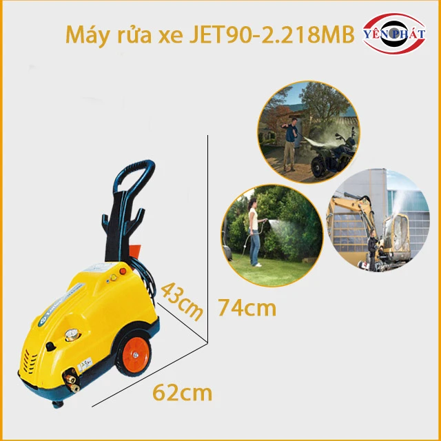 Máy phun rửa xe ô tô JET90-2.218MB