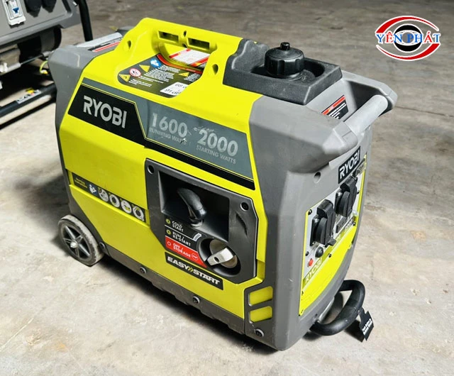 Cách dùng máy phát điện Ryobi