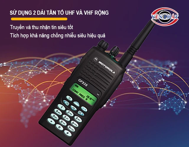 Sử dụng dải tần số UHF siêu rộng