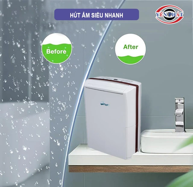 hút ẩm siêu nhanh