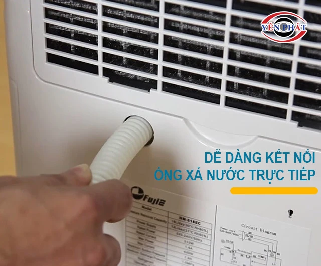 kết nối ống xả trực tiếp