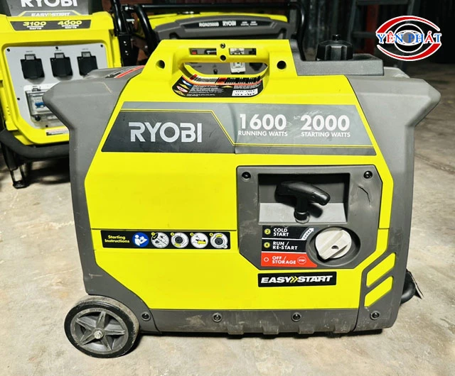 Máy phát điện Ryobi nhận được nhiều sự chú ý