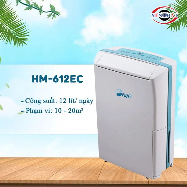 Máy hút ẩm quy mô gia đình FujiE HM-612EC