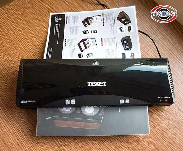 Máy ép plastic A3 Texet LMA4-EX