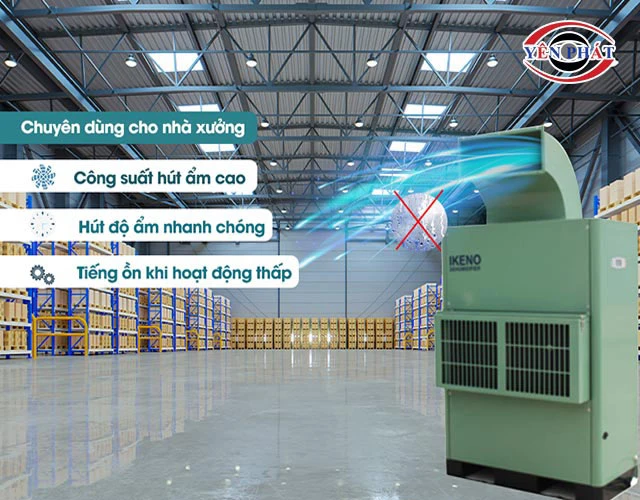Máy hút ẩm công nghiệp IKENO ID-7500