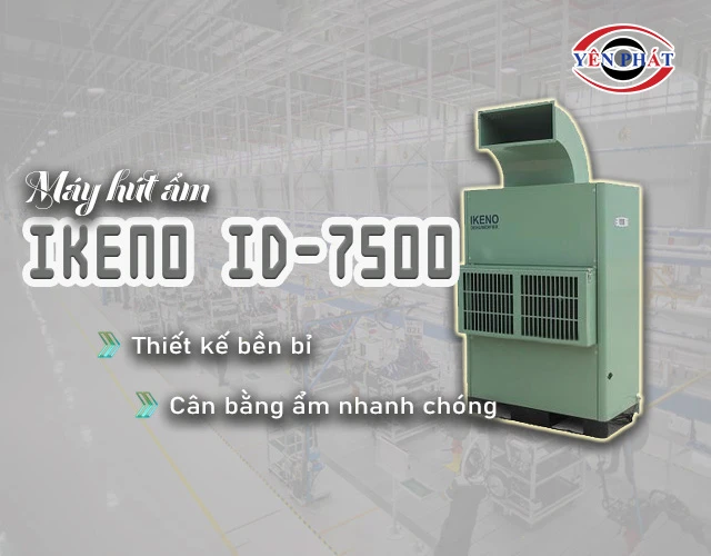Máy hút ẩm công nghiệp IKENO ID-7500