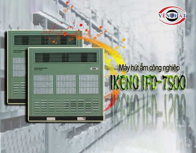 Máy hút ẩm công nghiệp IKENO IFD-7500