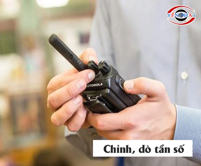 Chỉnh tần số bộ đàm