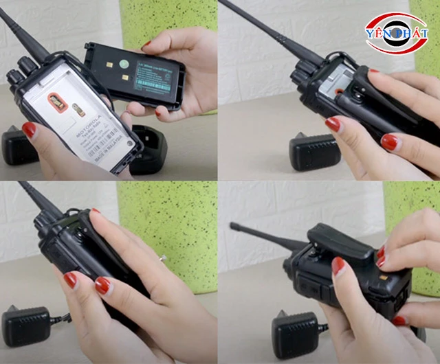 Tháp lắp bộ đàm chuẩn kỹ thuật