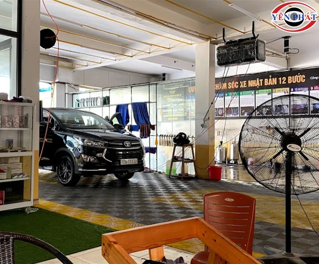 Địa chỉ rửa xe ở Thái Bình