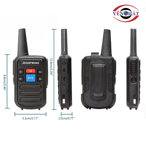 Máy bộ đàm cầm tay Baofeng BF-C50 4