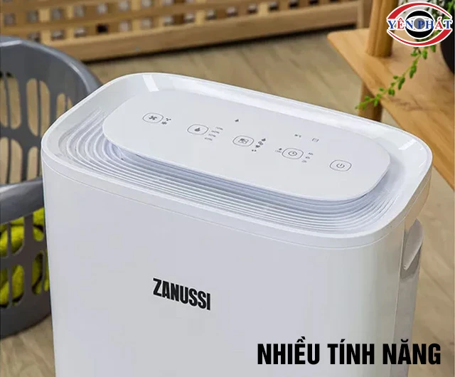Máy hút ẩm Zanussi nhiều tính năng
