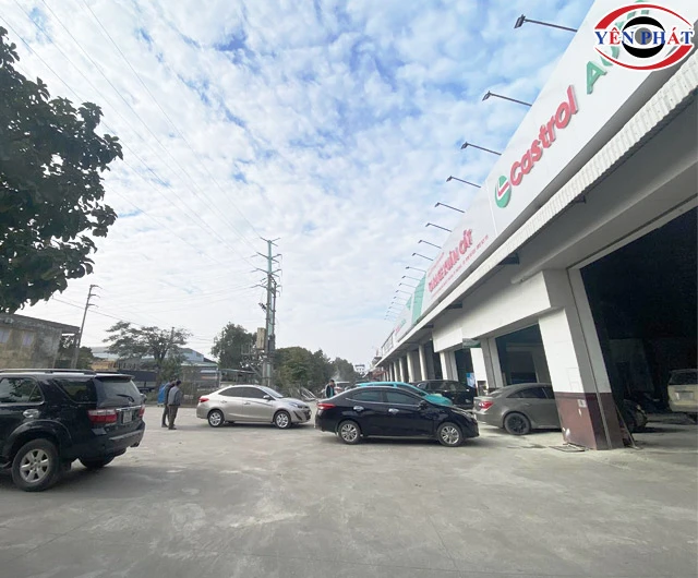 Quán rửa xe tại Thái Bình