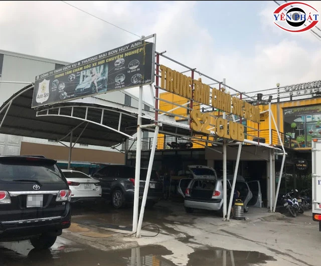 Rửa xe tại Thái Bình