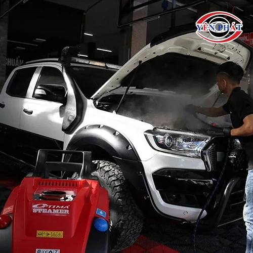Máy rửa xe hơi nước nóng nhập khẩu Optima DMF 5