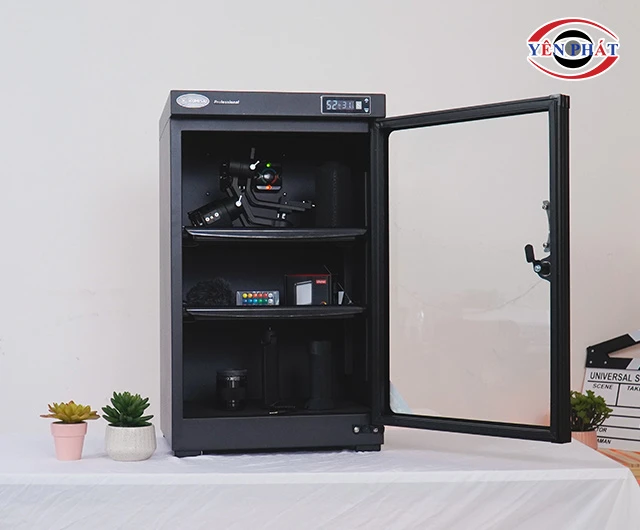 dung tích chứa của tủ chống ẩm 80L