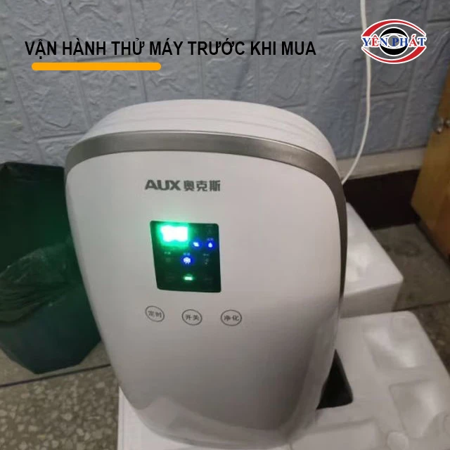 vận hành thử máy trước khi mua