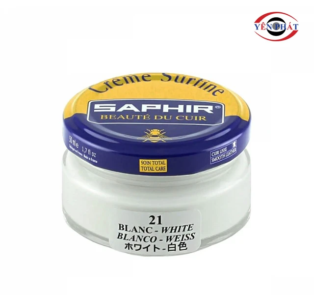 Xi đánh giày trắng Saphir 