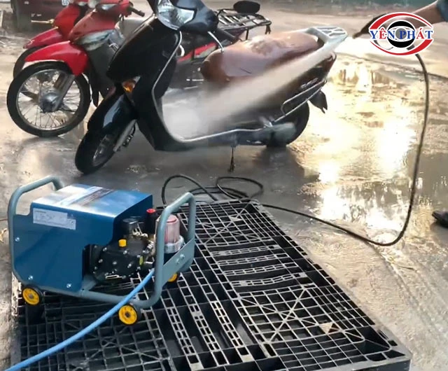 lưu ý khi dùng máy phun rửa xe Shinko