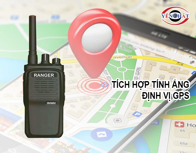 tích hợp định vị gps