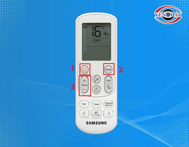 Cách sử dụng chế độ hút ẩm của điều hòa Samsung