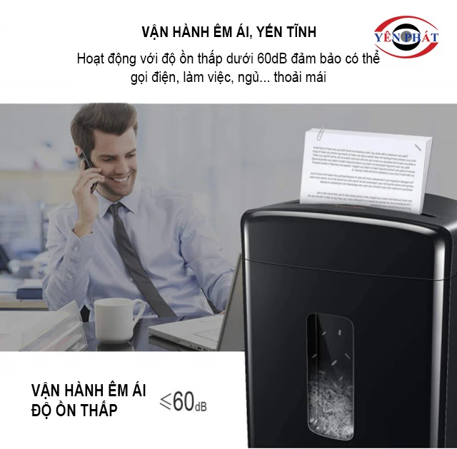 vận hành êm ái, độ ồn thấp