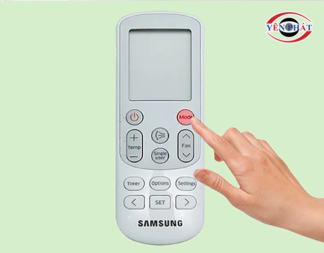 cách tắt chế độ hút ẩm của điều hòa Samsung