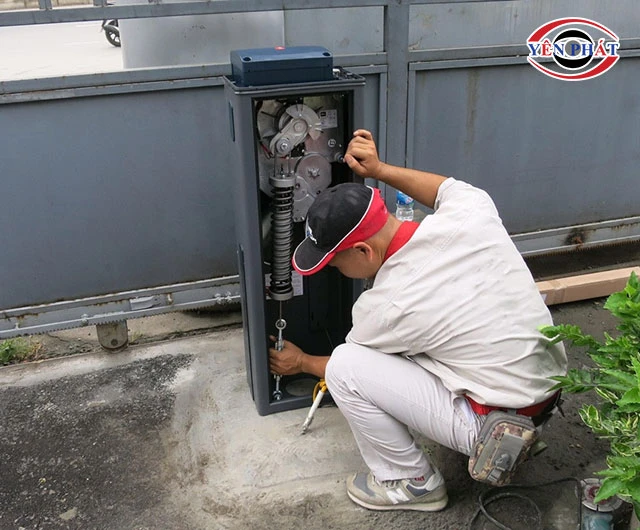 Lắp đặt Barrier BFT MICHELANGELO 60