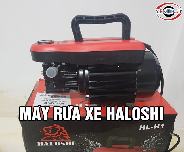 Máy rửa xe Haloshi: Hiện đại, Chính hãng, Nổi bật, Bền bỉ