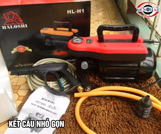 Máy rửa xe Haloshi đa dạng về kết cấu