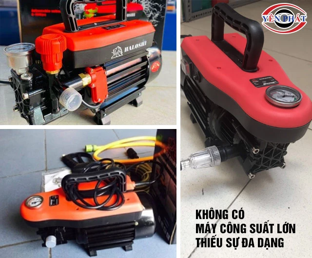 Hạn chế của máy rửa xe Haloshi