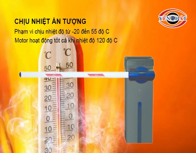 hoạt động tốt trong nền nhiệt cao