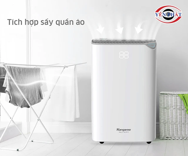 tích hợp sấy khô quần áo