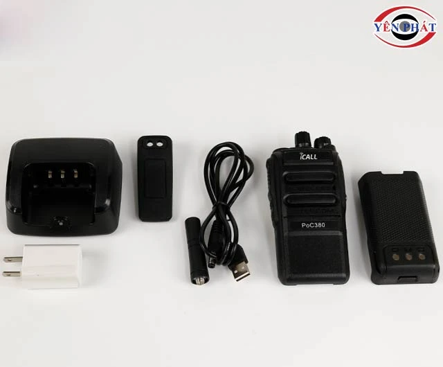 Bộ đàm 50km iCALL PoC380 LTE