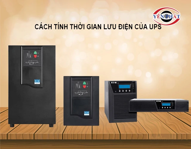 cách tính thời gian lưu điện của ups