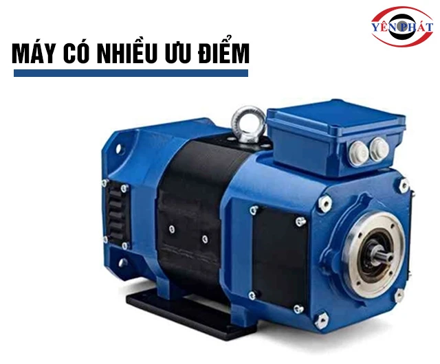 Máy phát điện 1 chiều nhiều ưu điểm