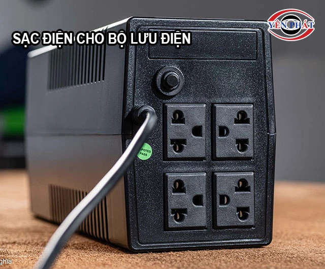 sạc điện cho bộ lưu điện
