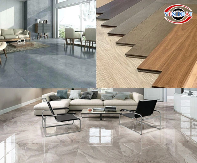 Xác định chất liệu sàn cần vệ sinh