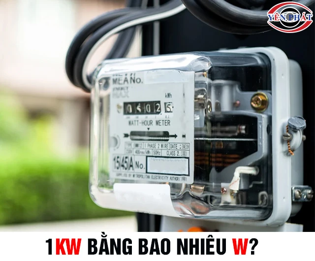 1KW bằng bao nhiêu W?
