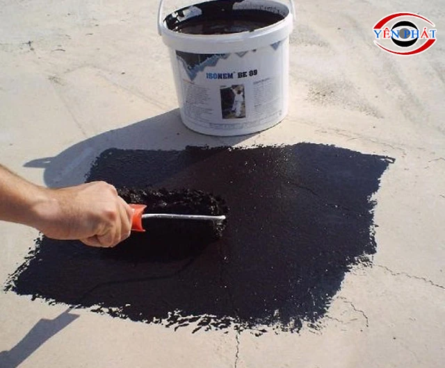 Dùng sơn Bitum