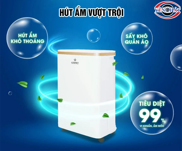 Máy hút ẩm Đức hút ẩm tốt