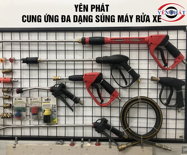 bán súng rửa xe